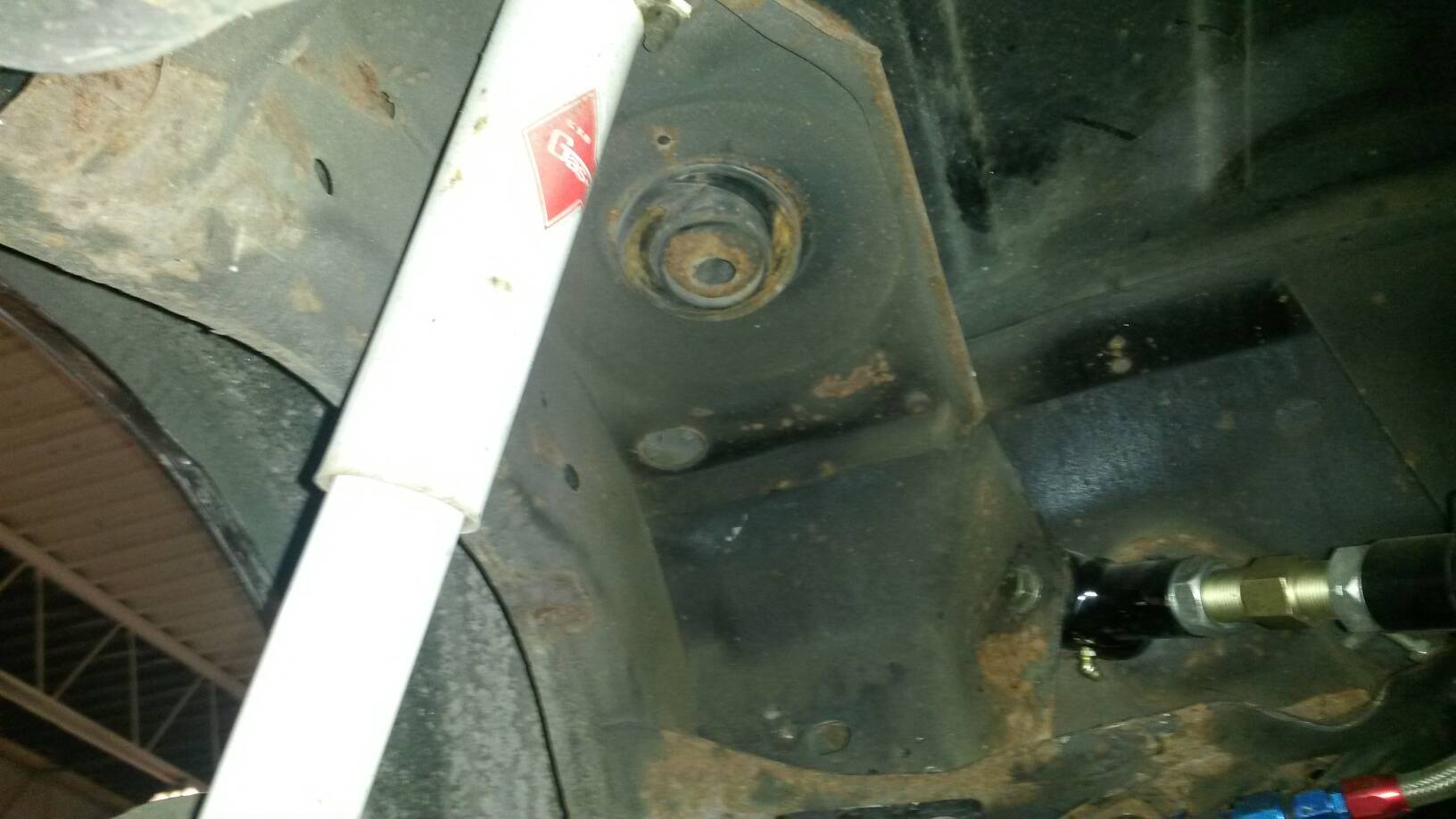 Body mount location