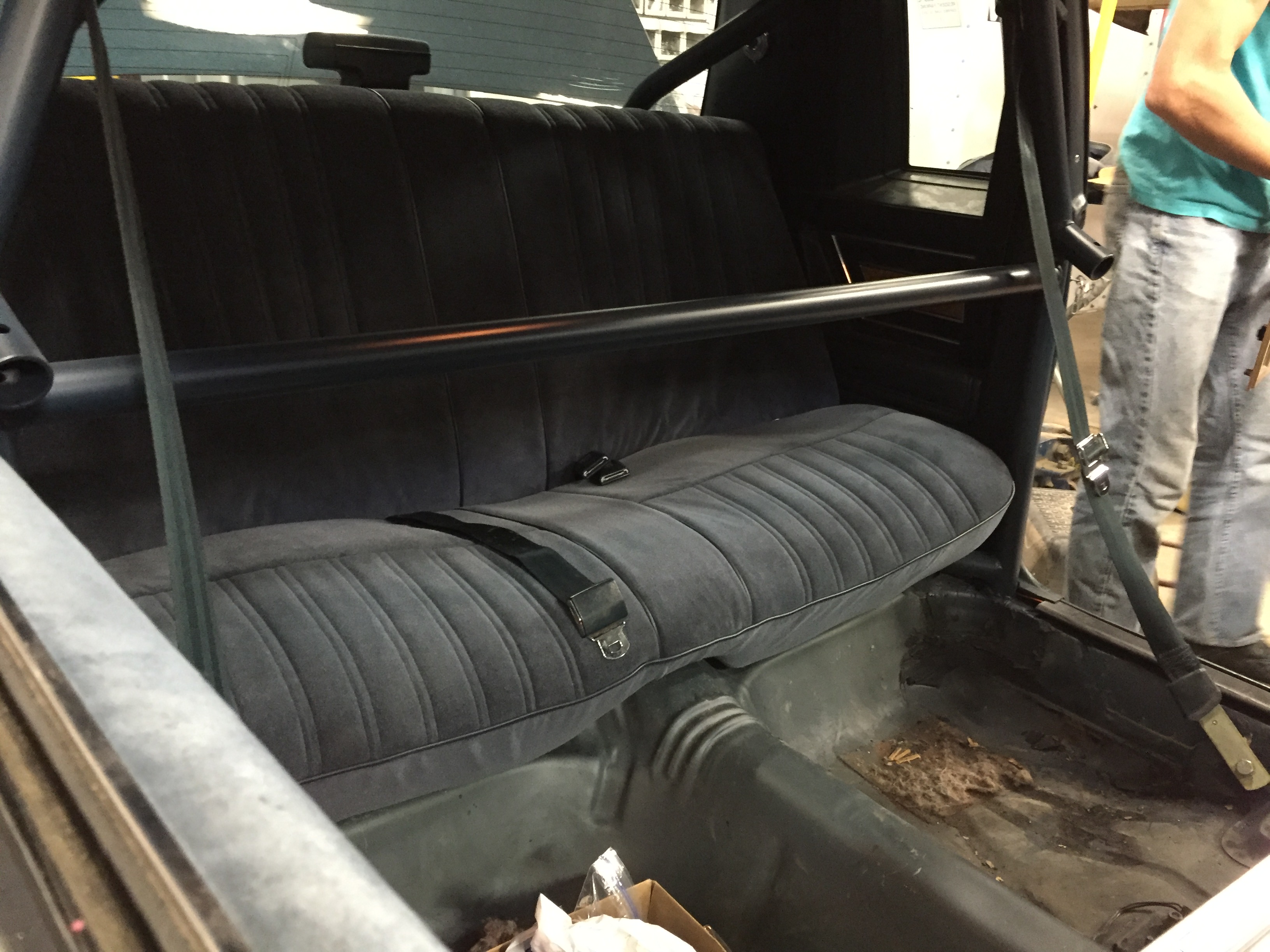 Rear Seat Installed Today
